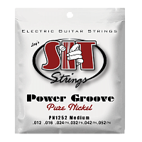 SIT PN1252, Power Groove Pure Nickel Medium, 12-52